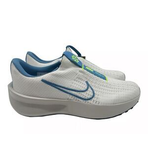 Nike Women's‎ White Blue Interact Run EasyOn Road Running Shoes Size 9 NWT